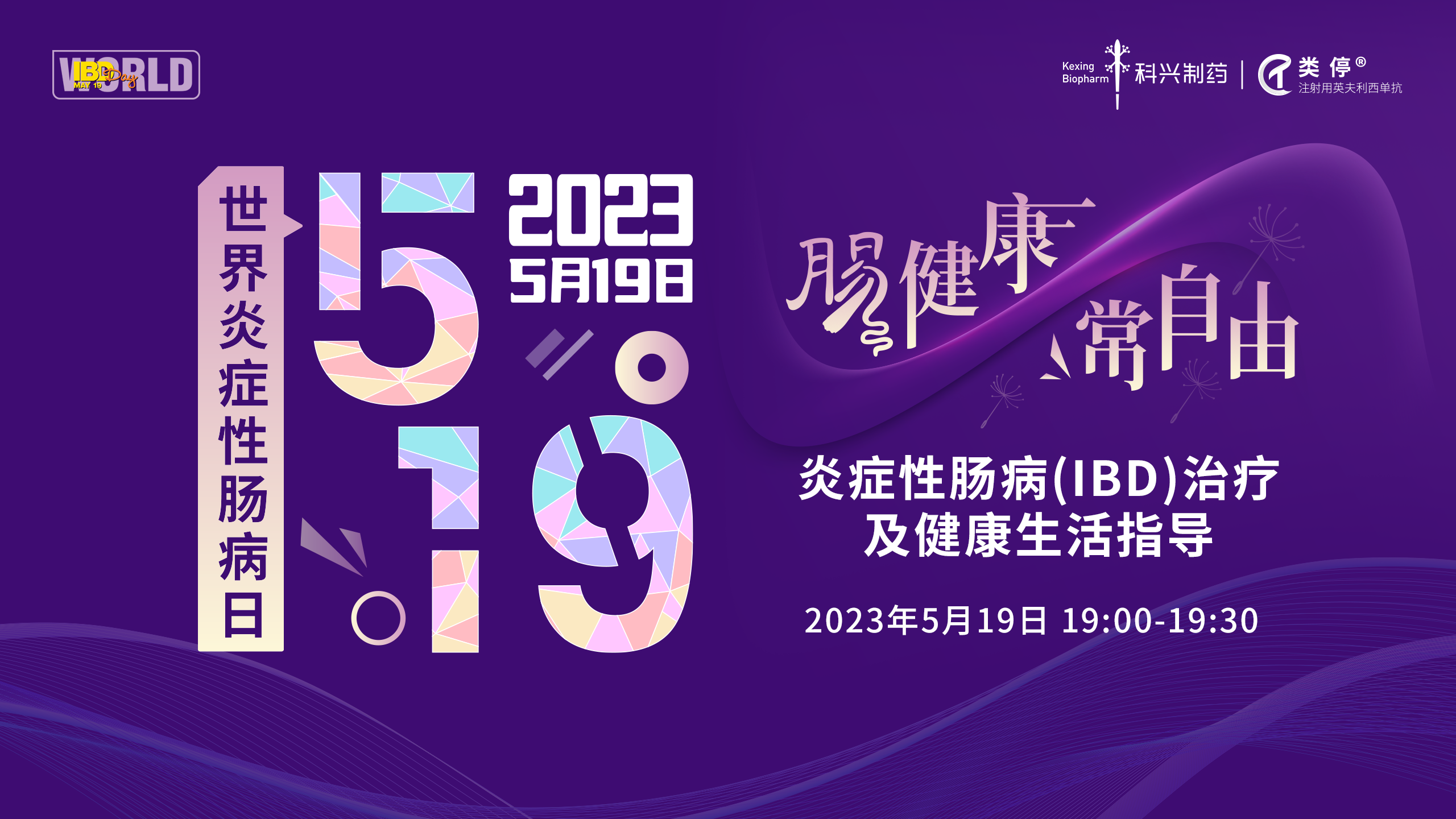 5.19世界炎症性肠病日 | 爱在鹏城，点亮紫光